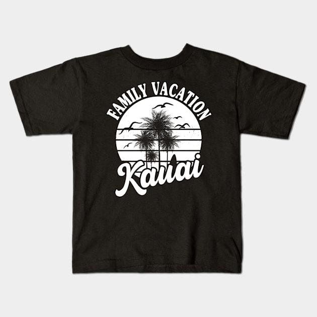 Kauai Family Vacation 2022 Kids T-Shirt by Arts-lf